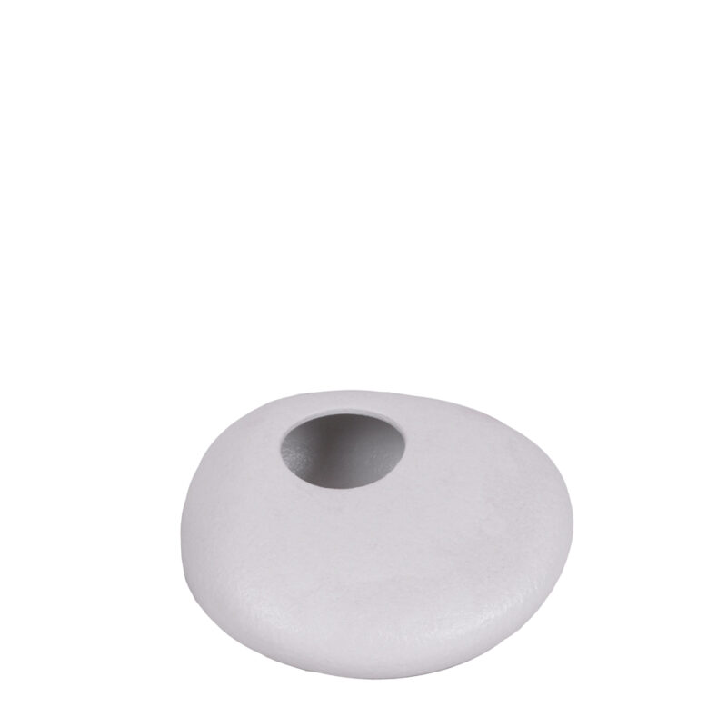 VASO PIERRE BRANCO 15 CM