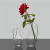 VASO JARRA CLEAR 700ML 12X21 CM VD - Imagem 2