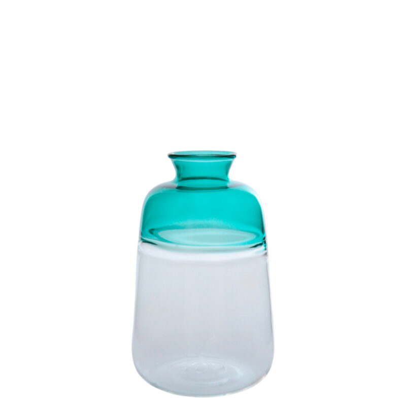 VASO NORDICO VERDE AG 7.5X11X7.5CM VD