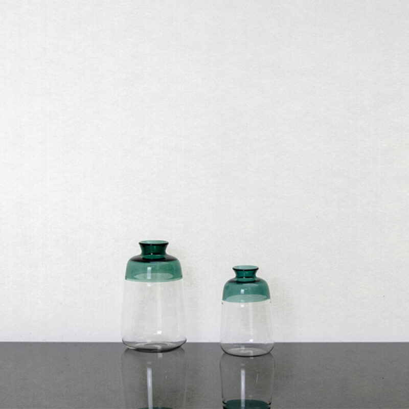 VASO NORDICO VERDE AG 7.5X11X7.5CM VD - Imagem 2