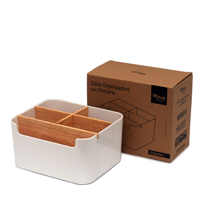 ORGANIZADOR 5 DIV ZAZZ BC 18X14 CM - Imagem 2