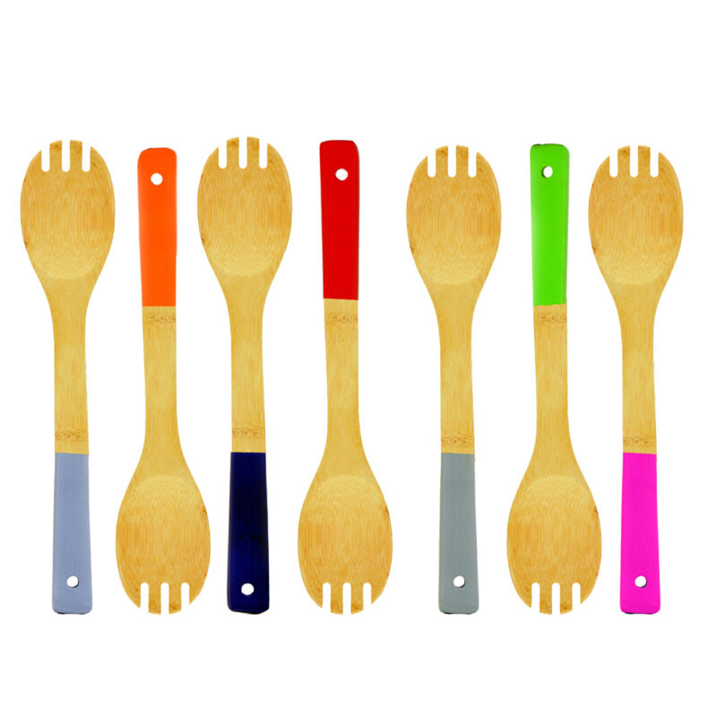 COLHER C/DENTES NAT COLOR AZ CL 30CM BB - Imagem 2