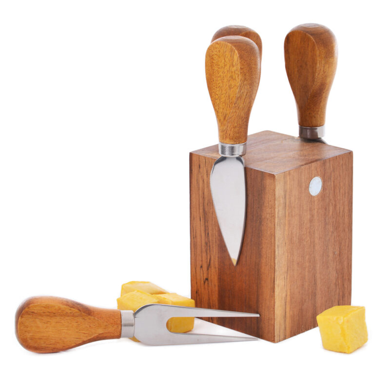 CONJ ESP QUEIJO C SUP 6X15 CM MD IX 5PCS
