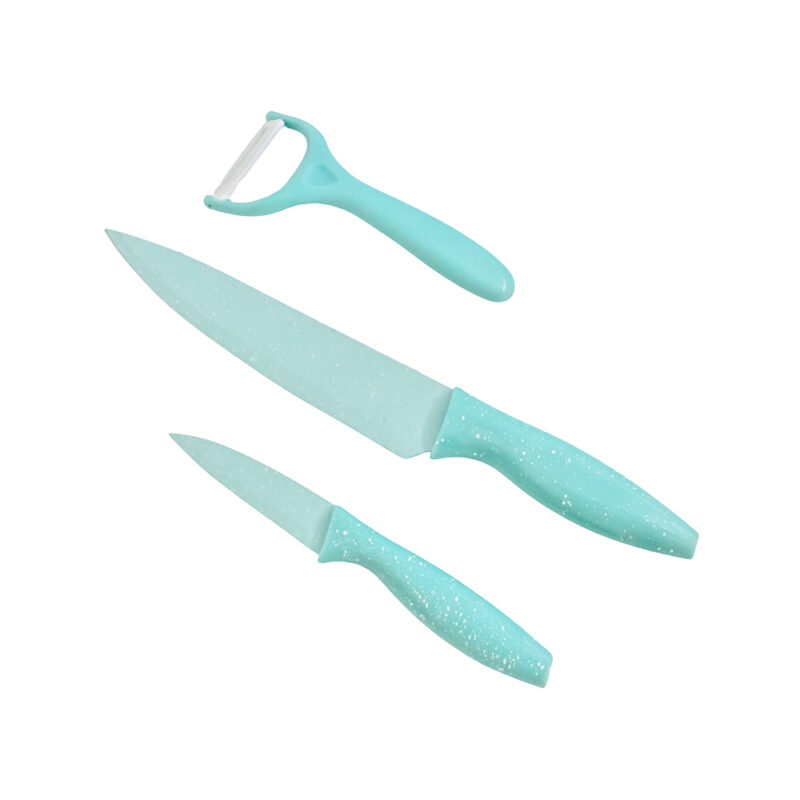 KIT FACAS E DESCASCADOR AZ IX 3 PCS