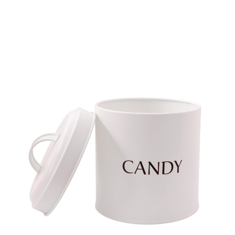 LATA EM MT CHOCOLAT BRANCA 14.5X12CM - Imagem 2