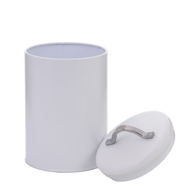 LATA HERM COFFEE RELEVO BR 12X19X12CM MT - Imagem 2