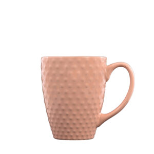 CANECA DIANA 460 ML ROSA CERAMICA