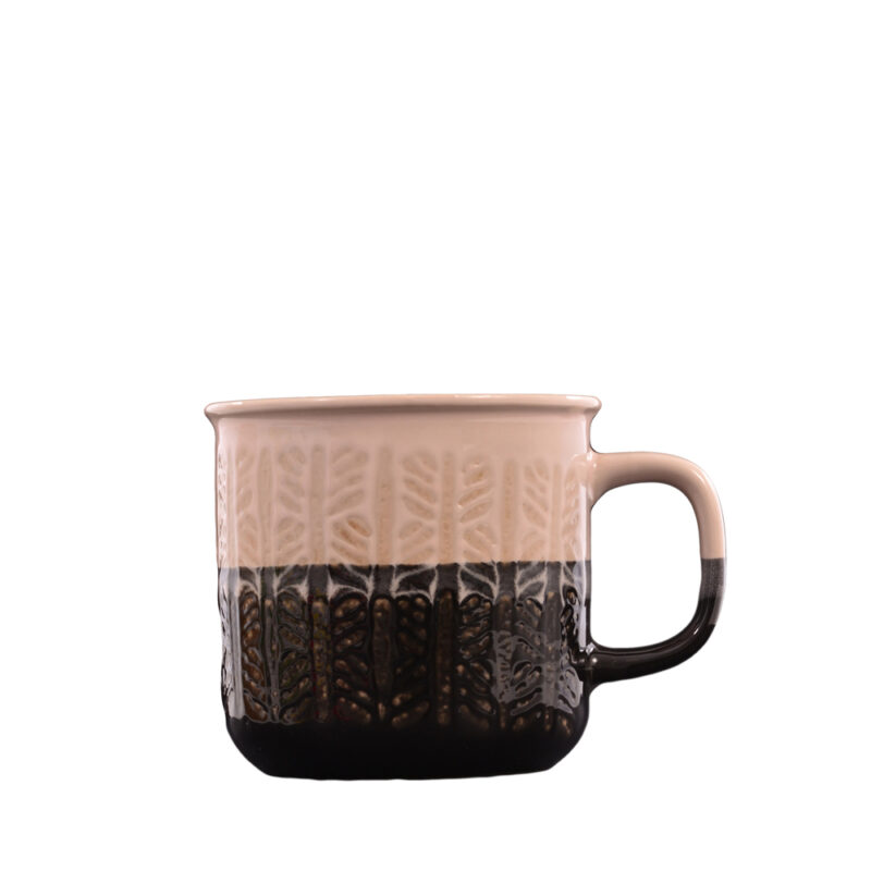 CANECA HIVER 410 ML PRETA CERAMICA
