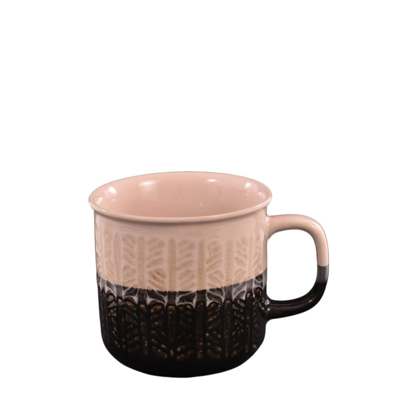 CANECA HIVER 410 ML PRETA CERAMICA - Imagem 2
