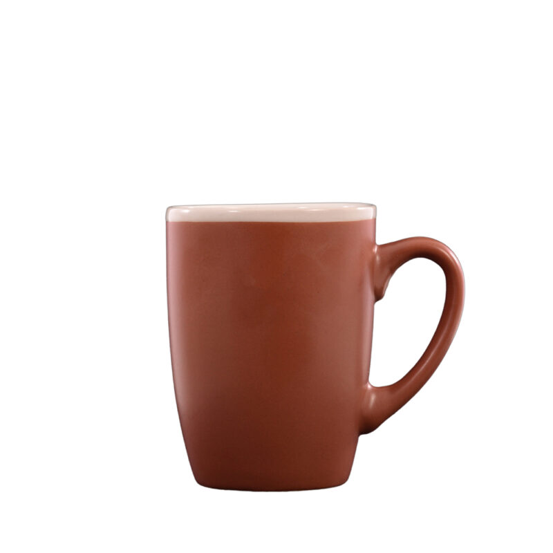 CANECA CLASSIC 350ML MARROM CERAMICA