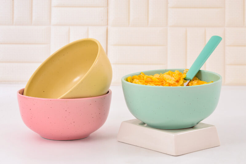 BOWL ARTISAN 450ML ROSA CERAMICA - Imagem 2