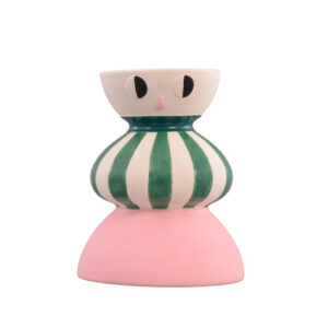 VASO DIDI 16,8X21X17CM PORCELANA
