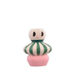 VASO DIDI 13,6X17,5X13,6CM PORCELANA
