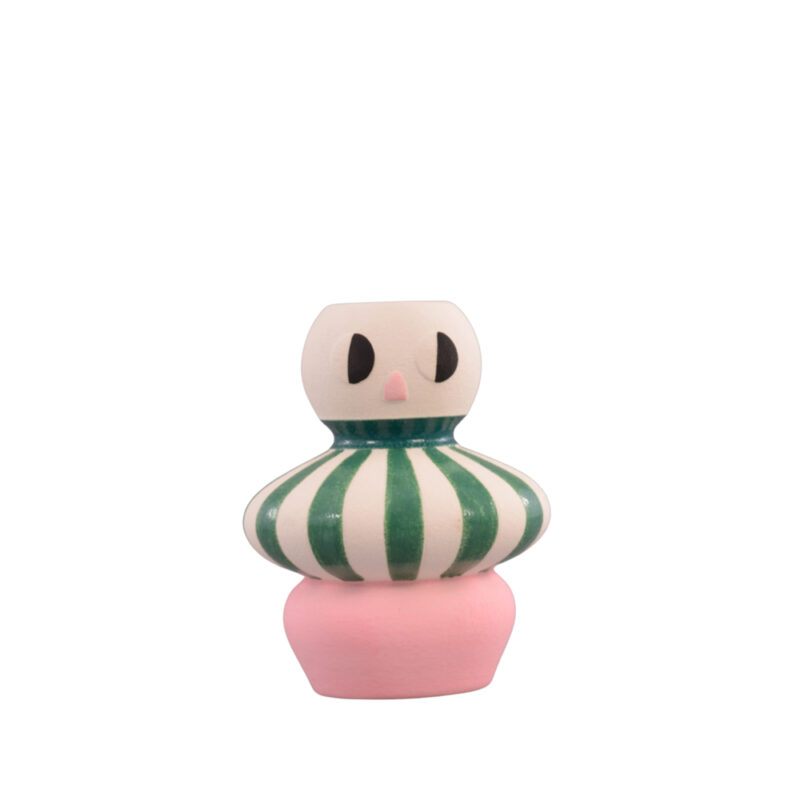 VASO DIDI 13,6X17,5X13,6CM PORCELANA