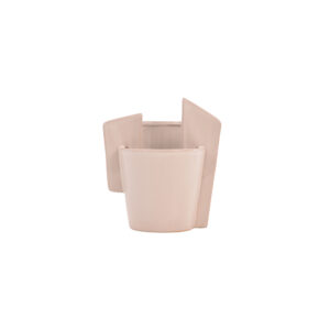VASO GEO BRANCO 14X15,5X10 CM