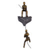ESCULTURA LEWIS 12X48X6,4CM RESINA