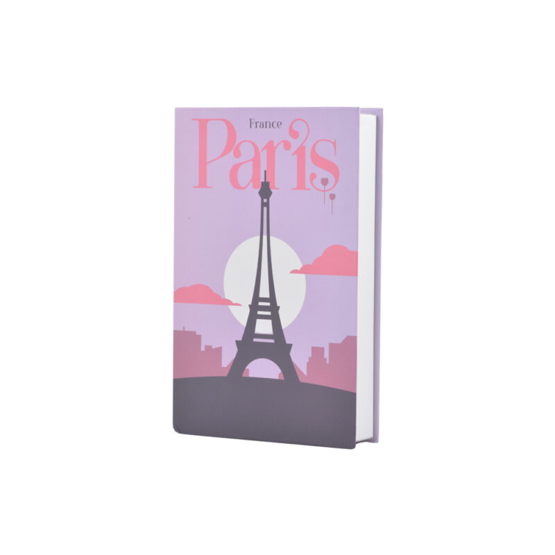 LIVRO CAIXA PARIS 27X17,5X4CM PAPEL