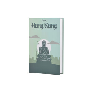 LIVRO CAIXA HONG KONG 27X17,5X4CM PAPEL