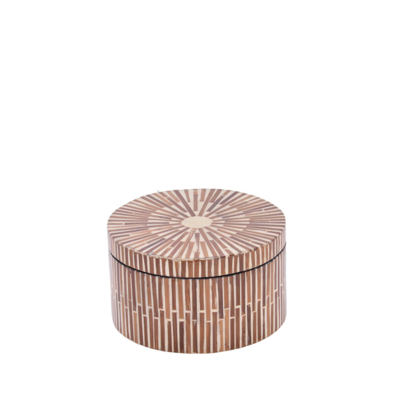 CAIXA RD GIAHN 20X11X20CM MDF/BAMBU