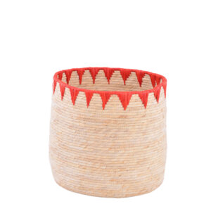 CESTO CHUONG VERMELHO 33X31X33CM PALHA