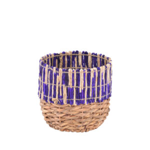CESTO C/ALCA BAI BAC ROXO 35X33X35CM PL