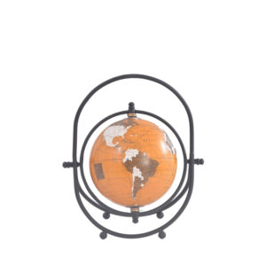 GLOBO MOLD METAL NEWTON 21X21X14CM PT