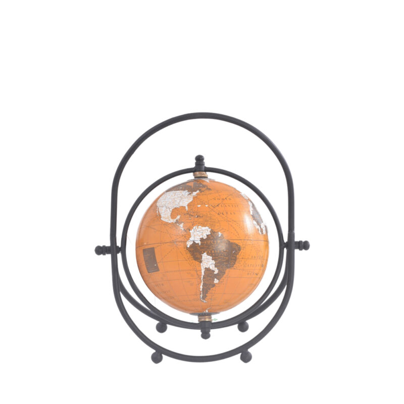 GLOBO MOLD METAL NEWTON 21X21X14CM PT
