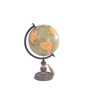 GLOBO BASE MADEIRA HALLEY 20X36X20CM PT