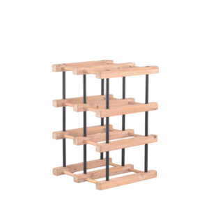 SUPORTE DE VINHO WOOD 24X35X24 MADEIRA