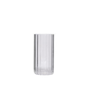 VASO CANNEL TRANSPARENTE 10X20X10CM VIDRO