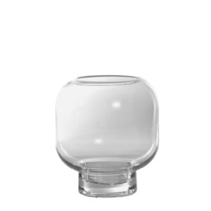 VASO VENEZA CLEAR 18X19.5CM VIDRO