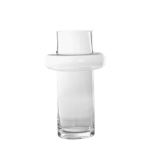 VASO GENOVA CLEAR 16X27CM VIDRO