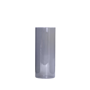 VASO UNI AZUL FURTA COR 10X25X10CM VIDRO