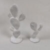 CACTO DESERTO BRANCO 10X15X6.5CM CERAMICA - Imagem 2