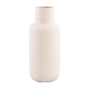 VASO JENNY AREIA 13X30.5X13CM CERAMICA CX C/2