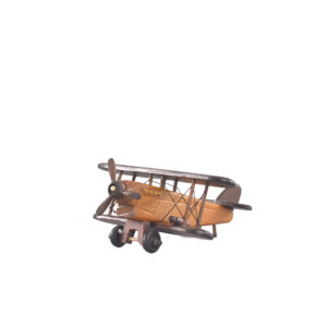 AVIAO DECORATIVO WOOD 20X9X20CM MADEIRA