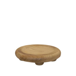 CENTRO DE MESA PAULA 30X6.5CM MADEIRA RUSTICA