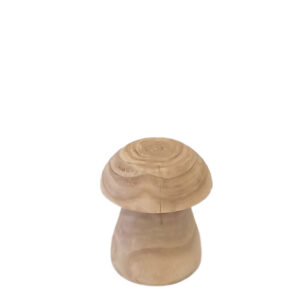 COGUMELO DECORATIVO 17X19CM MADEIRA RUSTICA