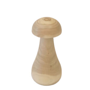 COGUMELO DECORATIVO 13.5X31CM MADEIRA RUSTICA
