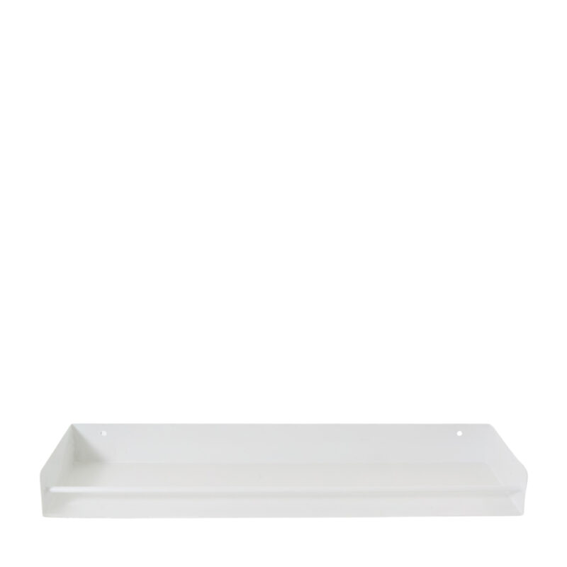 PRATELEIRA SLOT BRANCA 40X12 CM METAL - Imagem 2