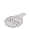 DESCANSO DE COLHER HAPPY 19X2X12CM CERAMICA