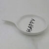 DESCANSO DE COLHER HAPPY 19X2X12CM CERAMICA - Imagem 2